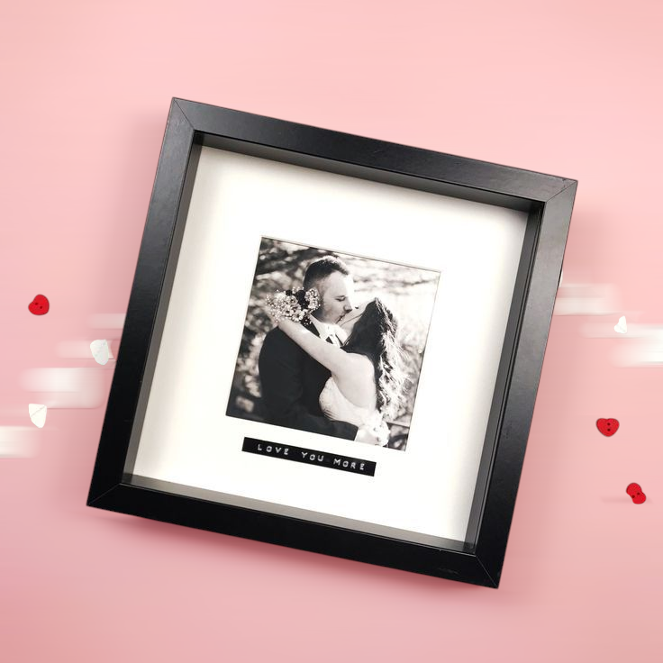 Custom Personalized Photo Frames - Birthday, Wedding & Love Keepsakes