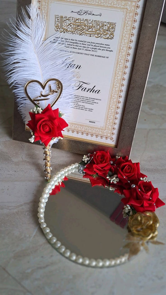 Custom Islamic Wedding Certificate - Nikah Certificate | Glamorha
