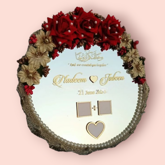 Islamic Wedding Keepsake with Photo Frames