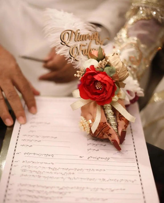 Catchy, combines "Nikah" and "nib" (pen tip), ideal for branding and search visibility | Glamorha